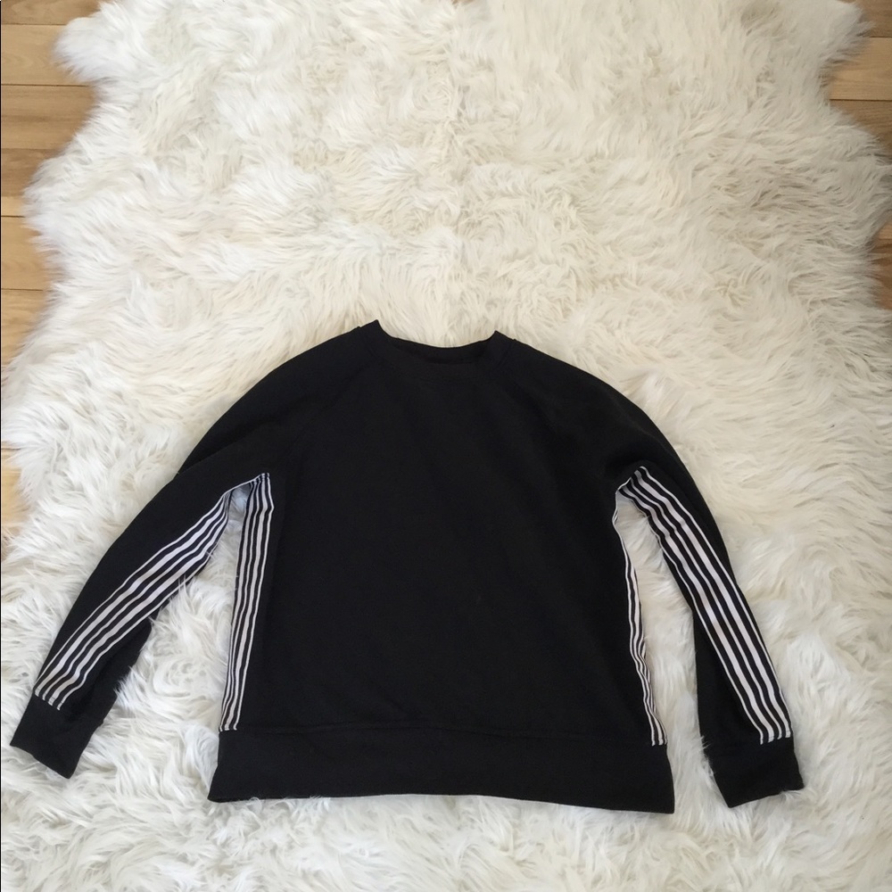 Black crew neck